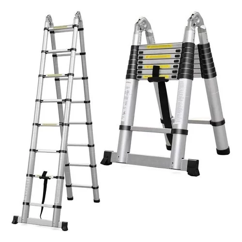 2.2 Double Telescopic Aluminum Ladder