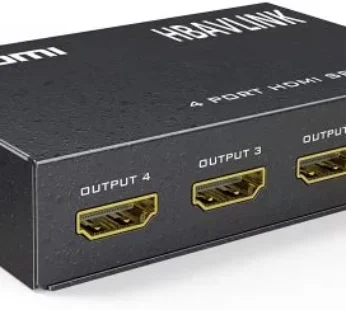 4 WAY HDMI Splitter 4K 4 Ports 4×1
